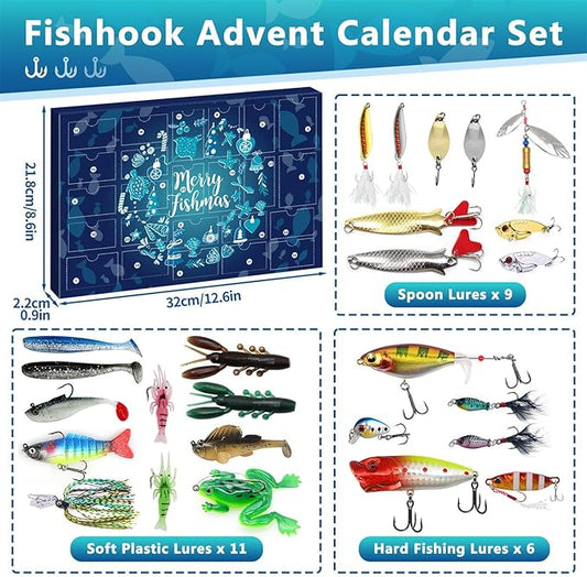 24 Days of Fishing Surprises Calendar